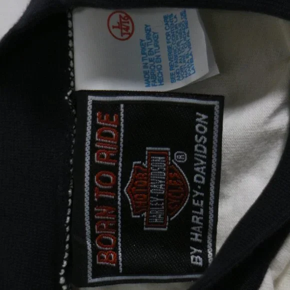 VTG HARLEY DAVIDSON Born to be Wild Boys Shirt NWT Sz L 14/16 - Picture 7 of 10